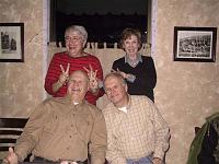  Dale and Gale Turner (twin brothers and sons of Lester Henry Turner) and wives, Rita and Gerry.
